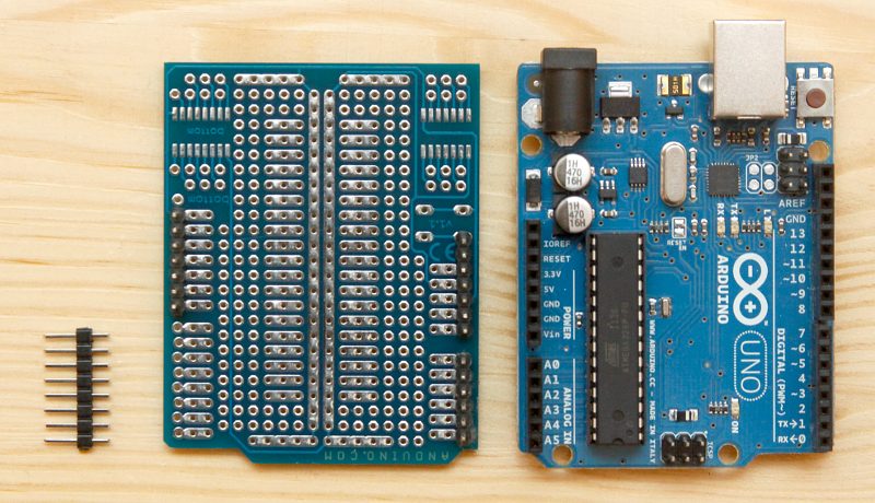 Mój pierwszy „shield” do Arduino | Techniczny