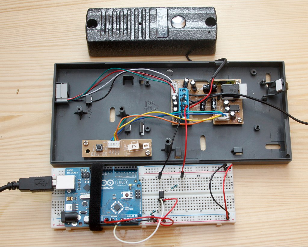 Домофон ардуино проект